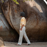 Hemp & Cotton Baggy Summer Trousers - Various Colours
