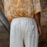 Hemp & Cotton Baggy Summer Trousers - Various Colours