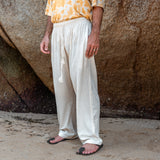 Hemp & Cotton Baggy Summer Trousers - Various Colours