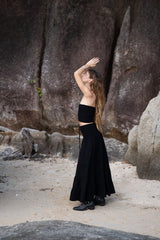 Tiered Cotton Boho Maxi Skirt | Various Colours