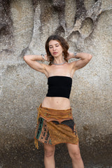Crinkle Cotton Stretchy Tube Top - Various Colours
