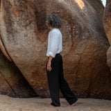 Hemp & Cotton Baggy Summer Trousers - Various Colours
