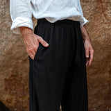 Hemp & Cotton Baggy Summer Trousers - Various Colours