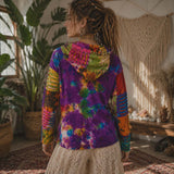 Vibrant Tie-Dye Festival Hoodie