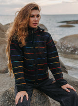Wool Jacket - Pinstripe Rainbow