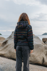 Wool Jacket - Pinstripe Rainbow