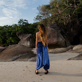 Harem Pants - Cute Mandala - Blue