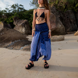 Harem Pants - Cute Mandala - Blue