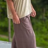 Brown Hemp Cotton Thai Fisherman Pants – Tall Boho Yoga Trousers