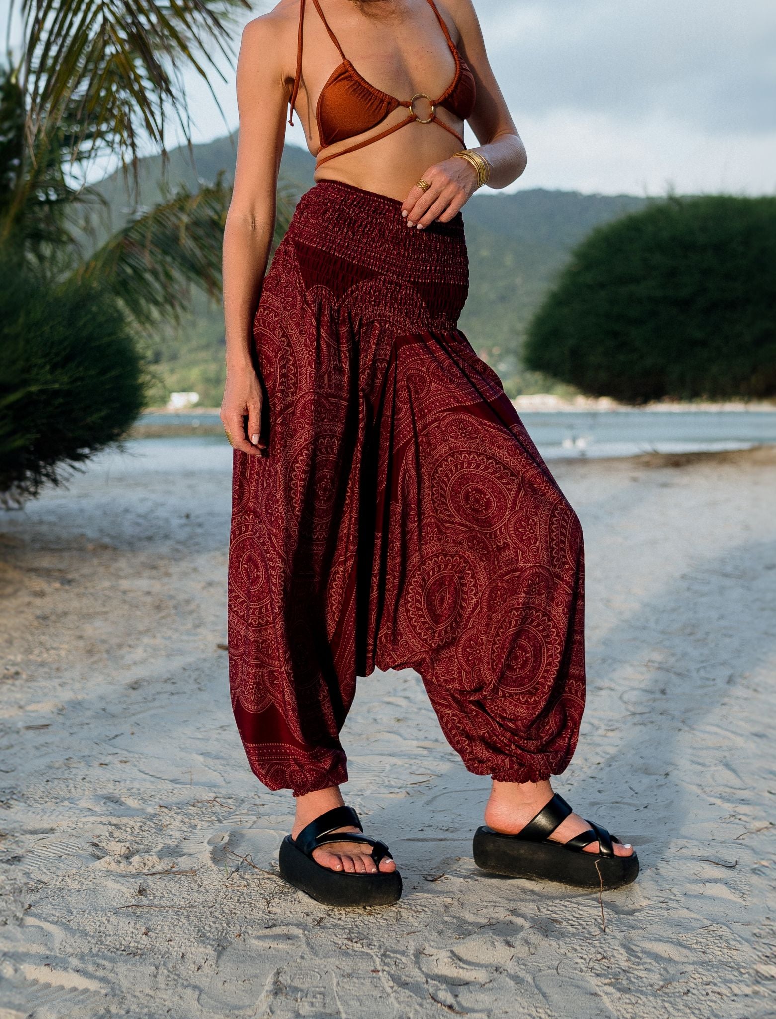 Harem Pants - Intricate Mandala - Various Colours