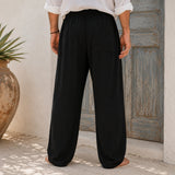 Hemp & Cotton Baggy Summer Trousers - Various Colours