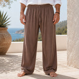 Hemp & Cotton Baggy Summer Trousers - Various Colours