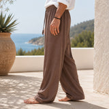 Hemp & Cotton Baggy Summer Trousers - Various Colours