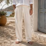 Hemp & Cotton Baggy Summer Trousers - Various Colours