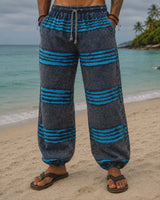Men's Stonewashed Razorcut Trousers - Various Colours