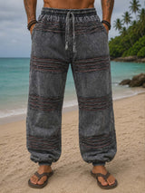 Men's Stonewashed Razorcut Trousers - Various Colours