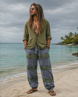 Men's Stonewashed Razorcut Trousers - Various Colours