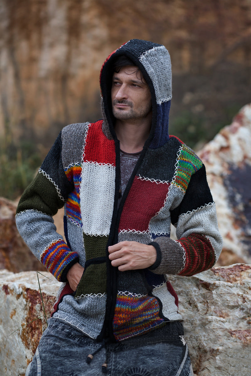 Wool Jacket - Multicolour - Rainbow