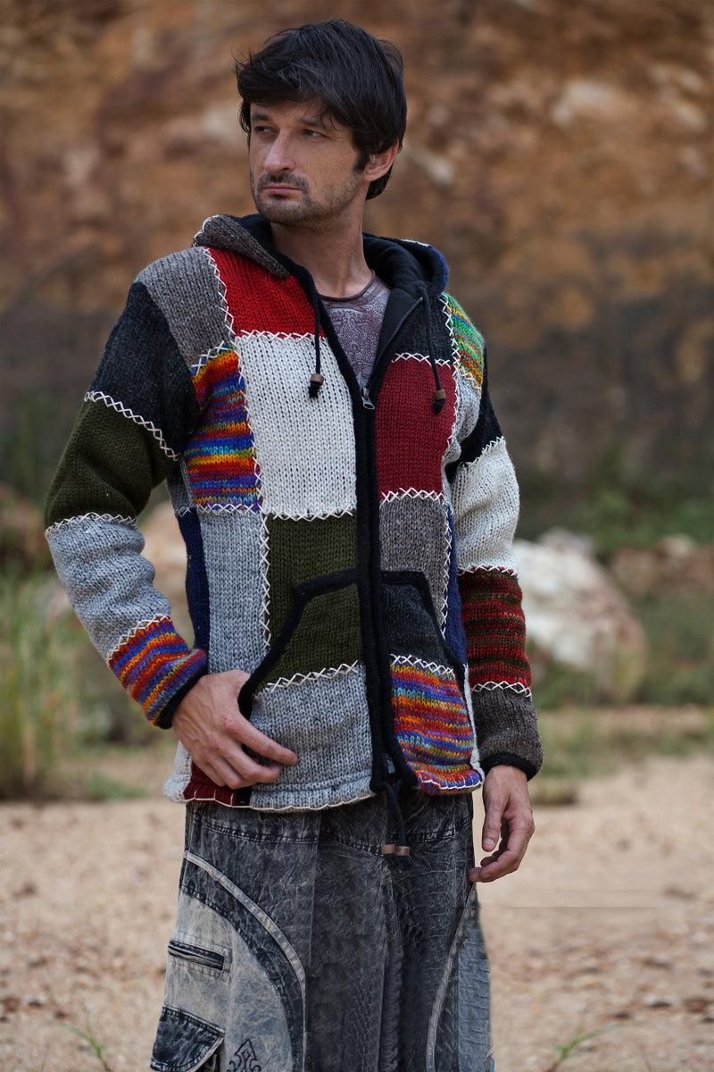 Wool Jacket - Multicolour - Rainbow