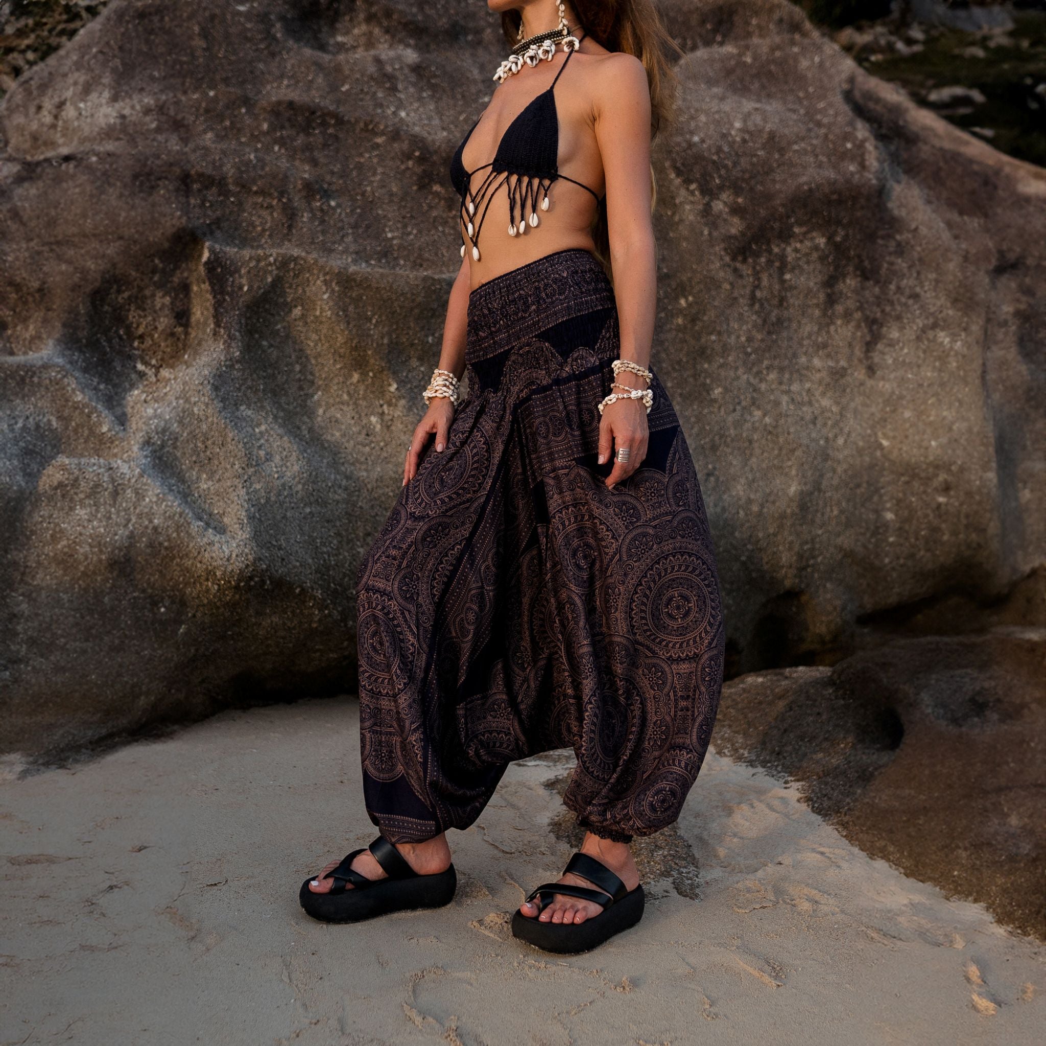Harem Pants - Intricate Mandala - Various Colours