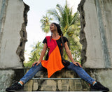 Boho Pixie Hem Panel Top | Various Colours