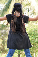 Boho Pixie Hem Panel Top | Various Colours