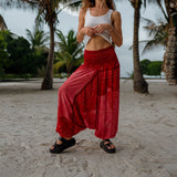 Harem Pants - Cute Mandala - Peach