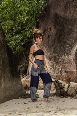 High Crotch Harem Pants - Plain Mandala - Various Colours