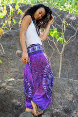 Harem pants – Chakra Pattern – Purple