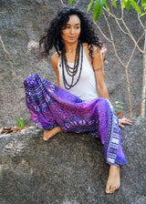 Harem pants – Chakra Pattern – Purple