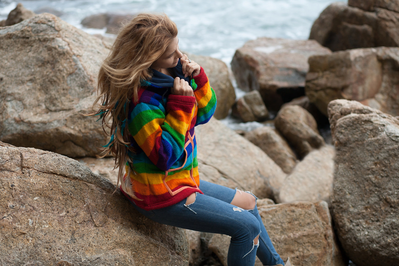 Wool Jacket - Rainbow