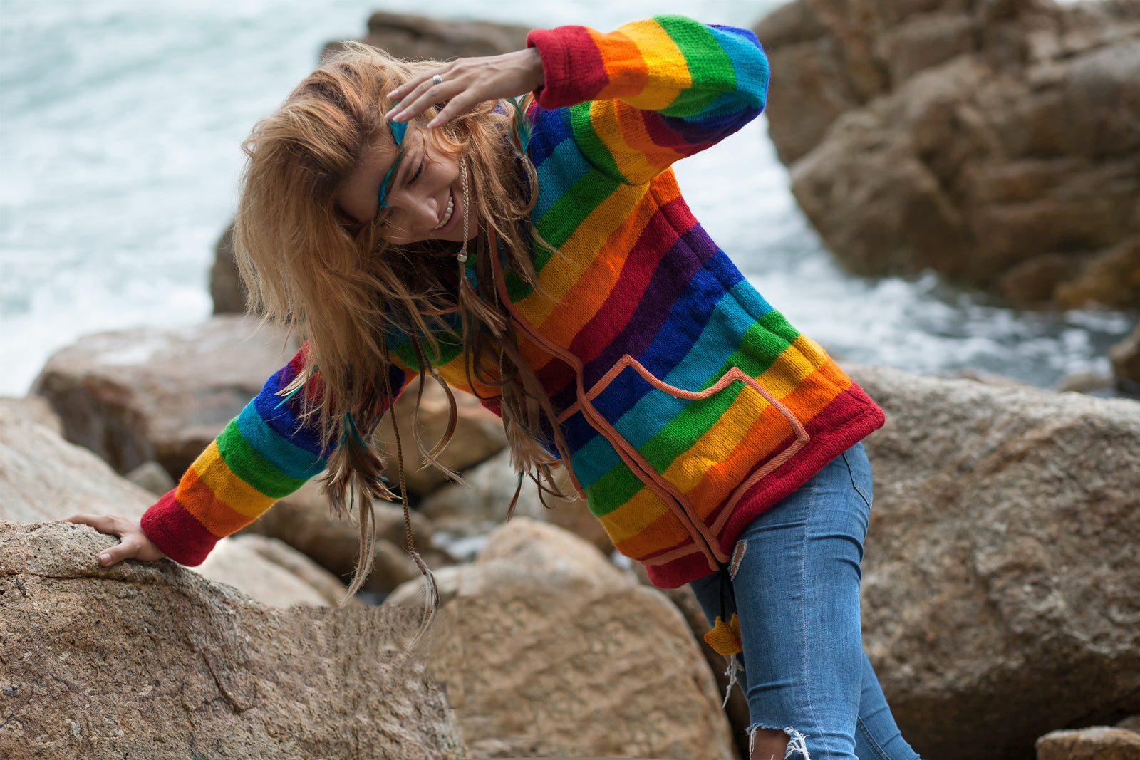 Wool Jacket - Rainbow