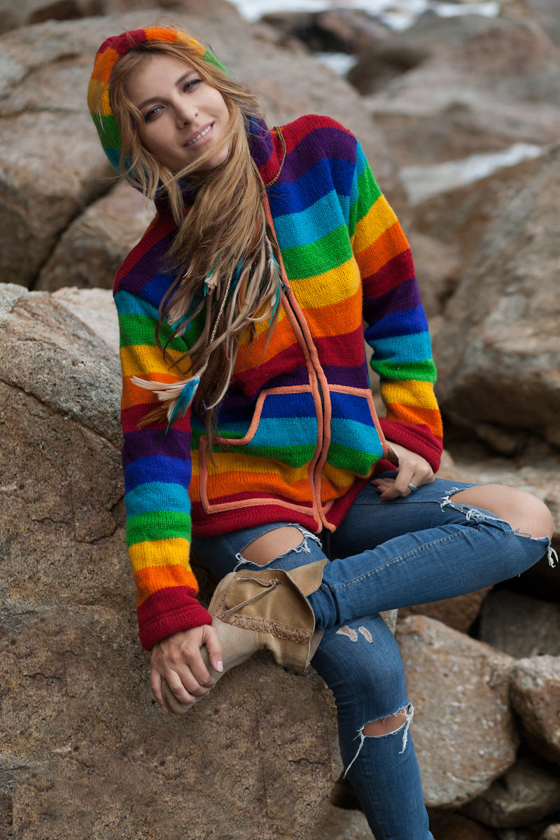 Wool Jacket - Rainbow