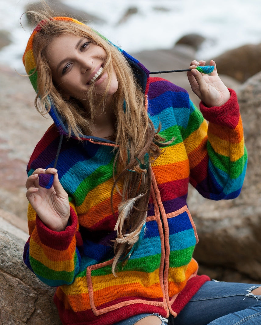 Wool Jacket - Rainbow