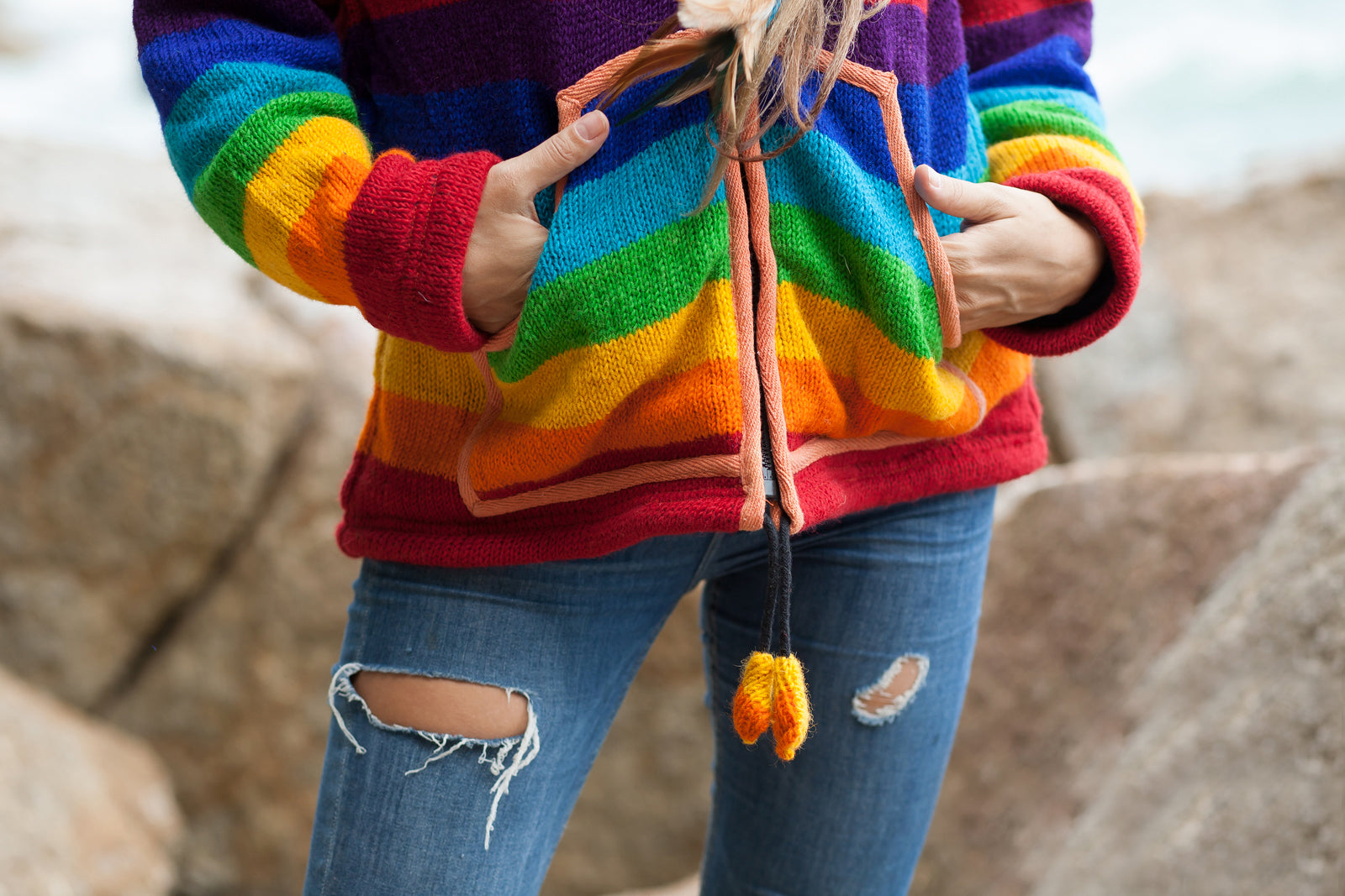 Wool Jacket - Rainbow