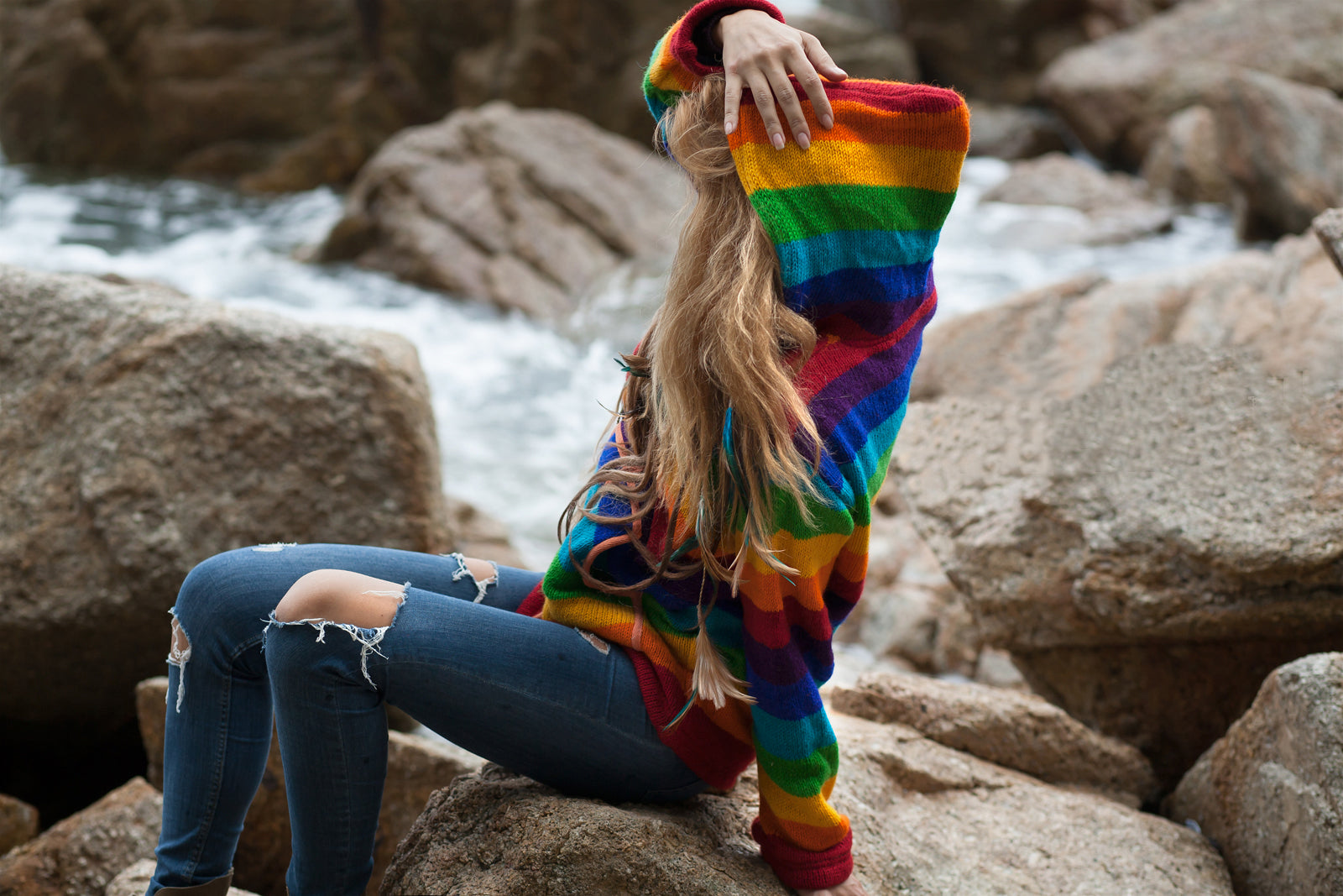 Wool Jacket - Rainbow