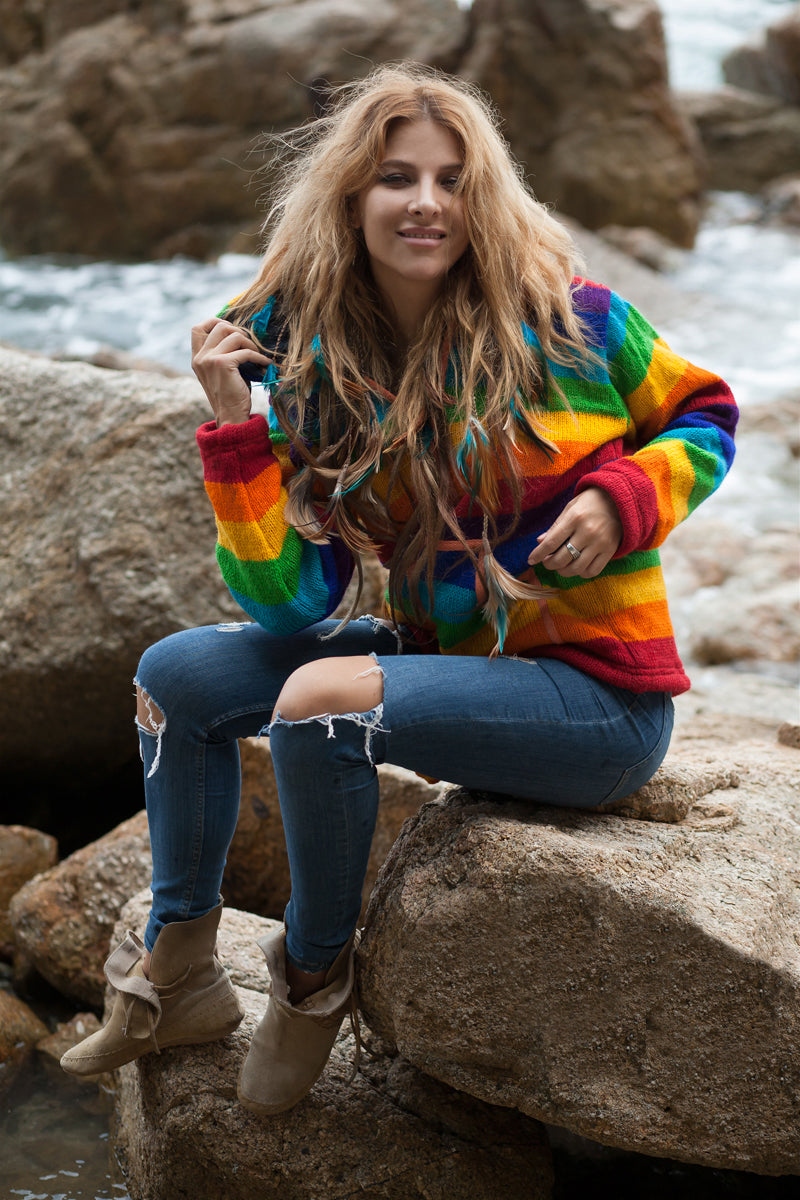 Wool Jacket - Rainbow