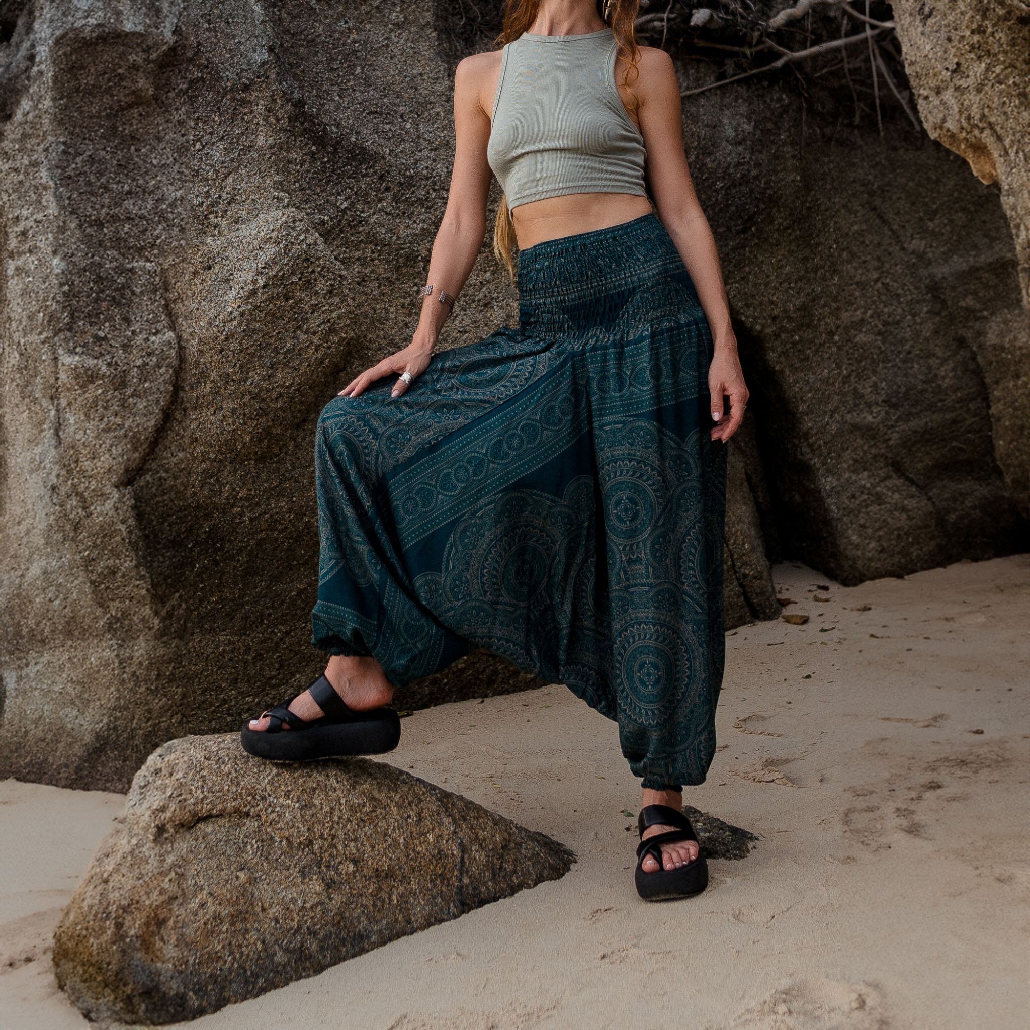 Harem Pants - Intricate Mandala - Various Colours