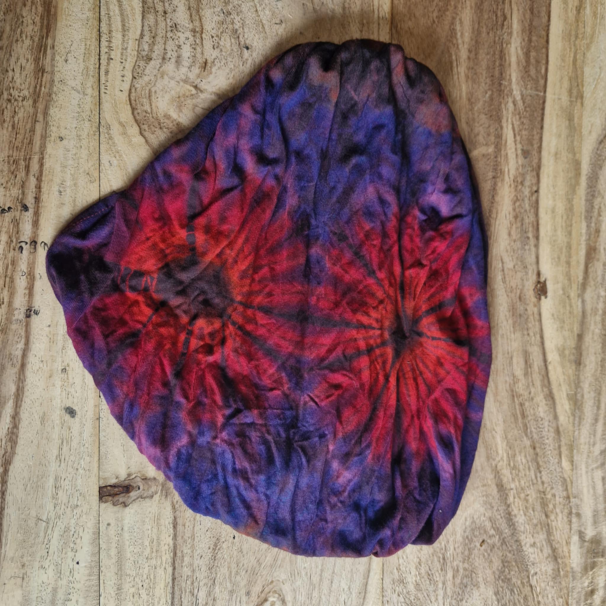 Tie Dye Bandana – Boho Elastic Festival Headscarf