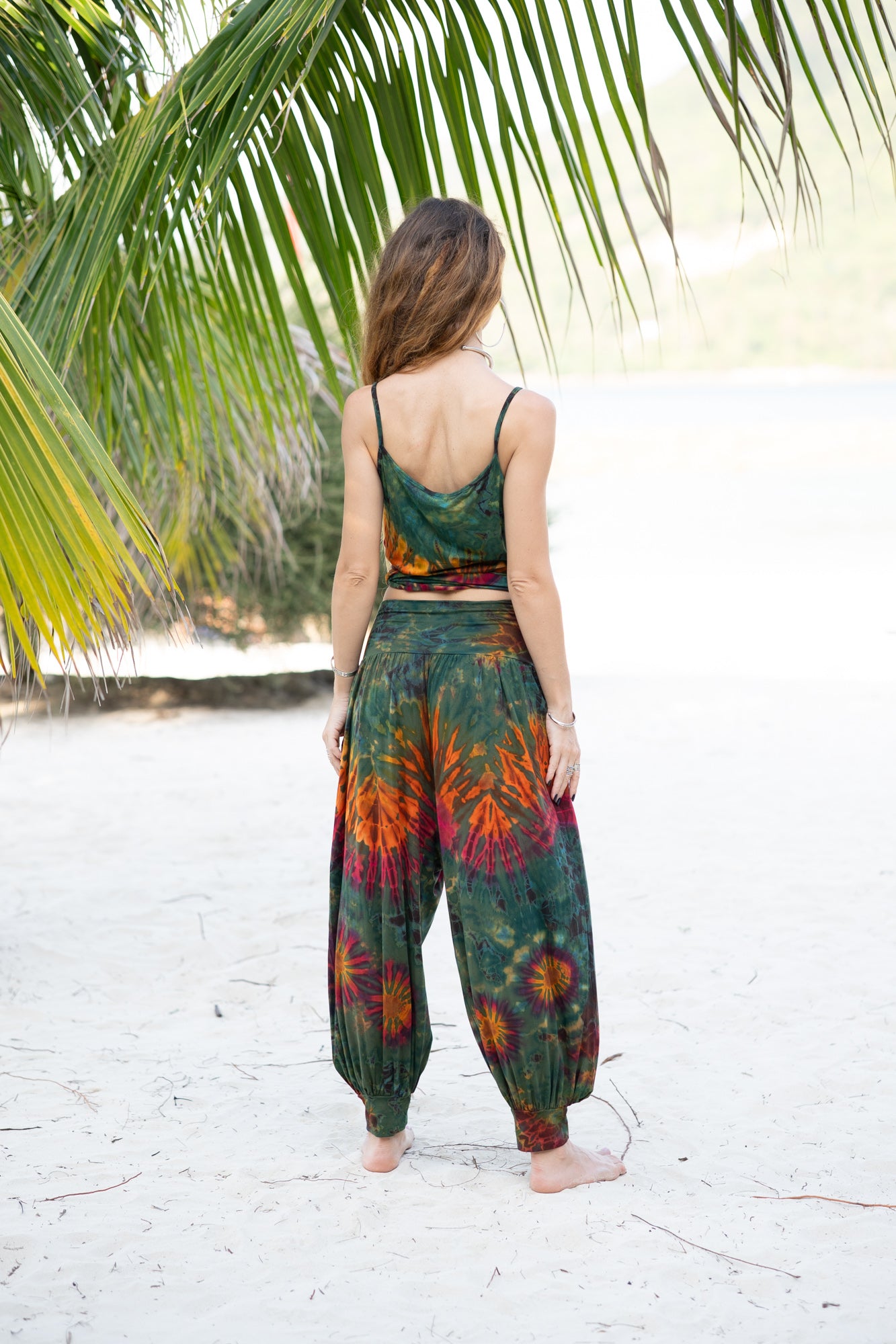 Tie Dye Harem Trousers - Various Colours