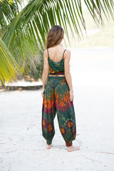 Tie Dye Harem Trousers - Various Colours