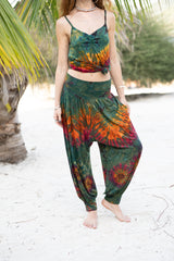 Tie Dye Harem Trousers - Various Colours