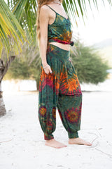 Tie Dye Harem Trousers - Various Colours
