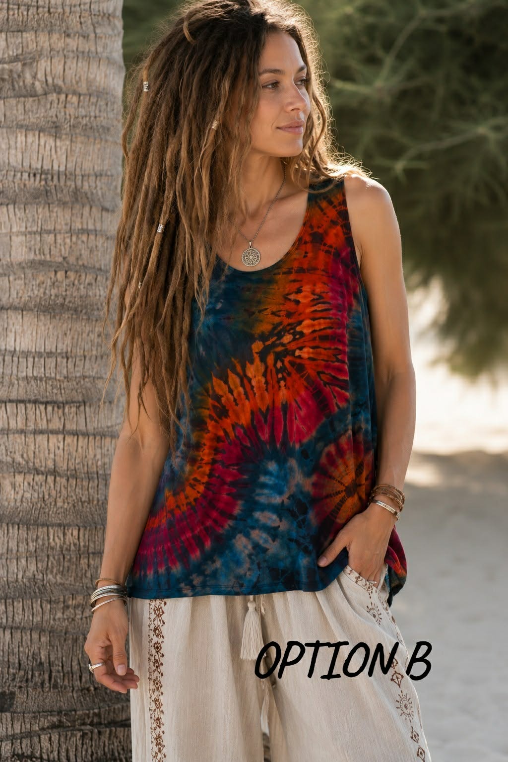 Tie Dye Tank Top | Festival & Boho Hippie Style