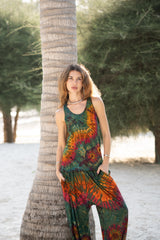 Tie Dye Tank Top | Festival & Boho Hippie Style