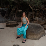 Harem Pants - Cute Mandala - Turquoise