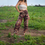 Warm Blanket Trousers - Aztec - Maroon