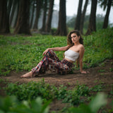 Warm Blanket Trousers - Aztec - Maroon