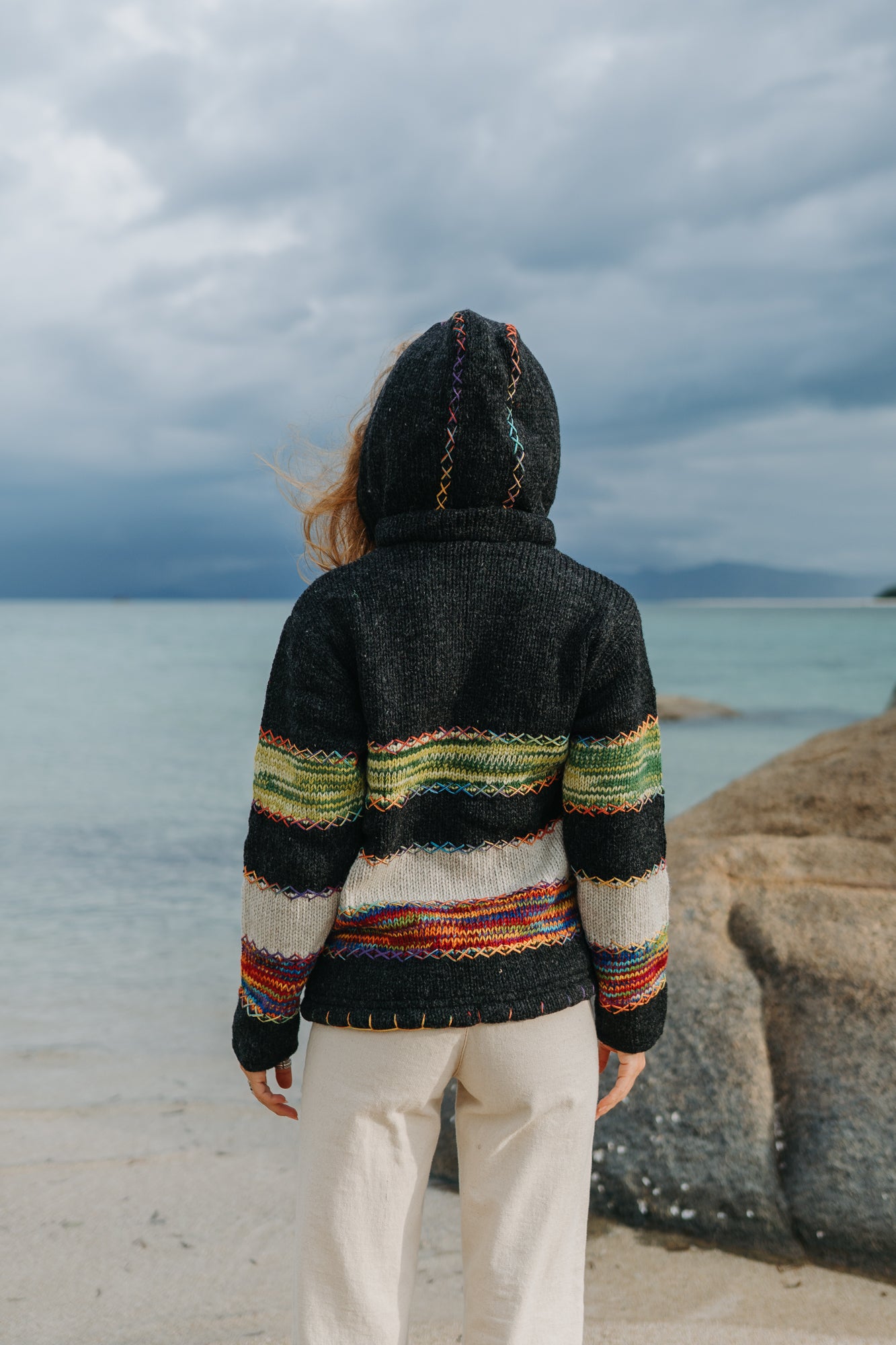 Wool Jacket - Multicolour - Rainbow