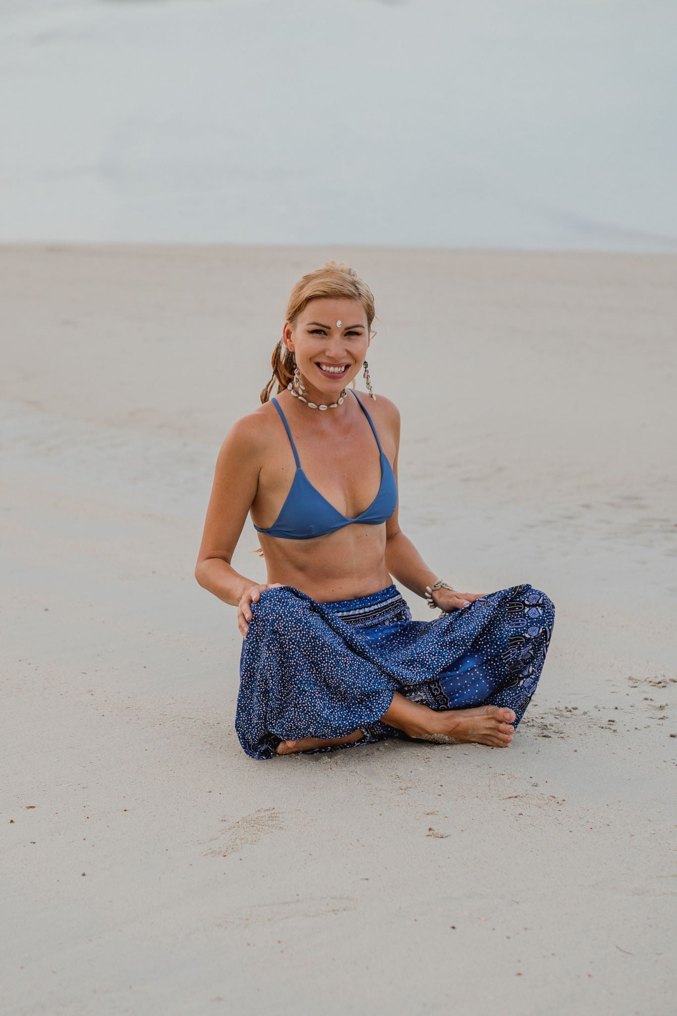 Harem pants – Chakra Pattern – Blue